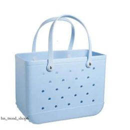 Woman Fashion Bogg Bag Plastic Waterproof Basket Beach Bags Womens Tote Handbags Crossbody Bags Designer Clutch Large Storage Shopping Bag Fast Shipping 912