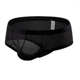 Underpants Sexy U Pouch Panties Shorts For Men In Low Waist Half Hip Wrap Bikini Briefs Design Available Multiple Colours