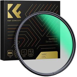 Philtres K F Concept CPL Philtre 28 Layer Ring Polarisation Philtre Multi coating Polarisation Philtre NANO-X Series 86mm 95mm 105mm 112mmL2403