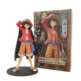 Novelty Games One Piece Figure Luffy Zoro Ace Sanji Sailors Standing Statue 16-26Cm Collection Series Christmas Gifts Model For Drop D Dhtfy