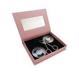 magnetic Eyeles Tool Kit Natural Thick Eyeles Short Set with 2 Pairs False Eyeles No Glue No Eyeliner Quantum Lg Last y84T#