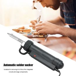 Tips Practical Welding Soldering Tin Sucker Vacuum 110v Desoldering Pump Iron with Nozzle Automatic Removal Pen Handheld Tool Set