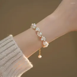 Bangle Japanese Korean Kitten Claw Pearl Unique Fashionable Design Bracelet Female Jewellery