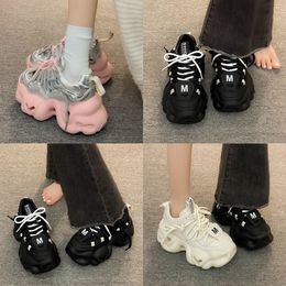 Positive Daddy shoes for women show foot small early spring small man increase thick sole leisure sports platform shoes GAI