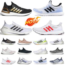 Men Running Shoes Ultraboosts 20 Purple Triple Black White Yellow red pink green Blue Metallic Women Casual Trainer outdoor Sneakers