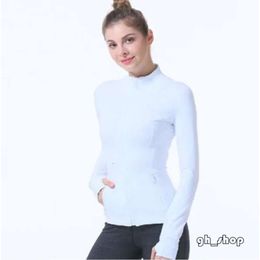 High Version Lu-088 2024 Yoga Jacket Women's LL Workout Sport Coat Fitness Jacket Sports Quick Dry Activewear Top Solid Zip Up Sweatshirt Sportwear Hot Sell 3800