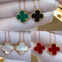 necklace designer for woman pearl necklace Van Clover Stainless Steel Necklace Womens Lover Clover Gold Pendant Necklace Engagement Jewellery