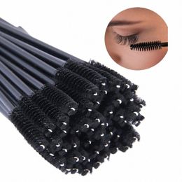 200/500 PCS Disposable Eye les Makeup Brush Mascara Wands Applicator Eyel Comb Individual L Pink Make Up Brush Tools Q7Tn#