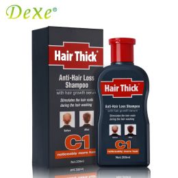 Products 1pcs Dexe C1 Anti Hair Loss Shampoo Unisex Hair Treatment Antihair Loss with Hair Growth Serum Traditional Chinese Medicine