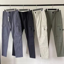 Designer's new ST Men's loose casual sports slimming cargo pants fashion brand men's pants