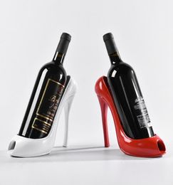 Barware High Heels Wine Rack Silicone Wine Bottle Holder Rack Shelf Home Party Restaurant Living Room Dining Table Decorations Bar8591777