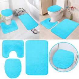 Carpets Bathroom Floor Rugs Washable 3 Piece Rug Set Super Soft Toilet Tub Air Mat Nonslip Carpet