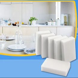 500 PCS/Lot White Magic Melamine Sponge 100*60*20mm cleaning reaser multi-function invonge بدون تعبئة أدوات تنظيف الأسرة