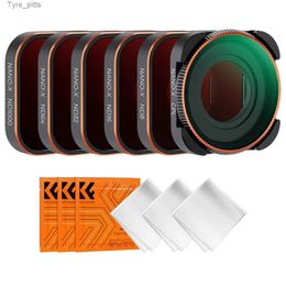 Filters K F Concept Action Camera Filter Set (CPL+ND8+ND16+ND32+ND64+ND1000) with Anti Reflection Green Film for Hero 9/10/11/12L2403