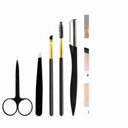 inbuty Eyebrow Razor 5/8pcs Eyebrow Trimmer Set Women Facial Hair Razor Makeup Tools Blades Shaver Men Eyel Brush Accories E4xL#