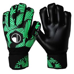 Goalkeeper Gloves Men Women Child Kids Youth Football Soccer Goalie Nonslip Thicken Latex Glove Finger Save Guard 240318