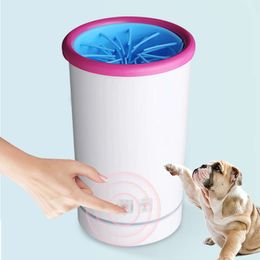 Cleaning Cup Quickly Wash USB Charging Low Noise Dog Cat Pet Foot Washer Paw Cleaner 3.7V Automatic Electric Portable 4W Home