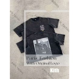 Clothing Vintage Kith Shirt Man Biggie Tee Ready to Die T Shirt Men Women High Quality Wash and Make Old T-shirt 796