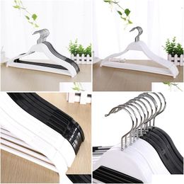 Hangers Racks Adt Plastic Hanger Pyjama Set Seamless And Non Slip Pants Rack Clip Clothes Mti-Layer Storage Hanging Drop Delivery H Otofo