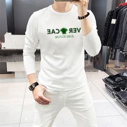 2024 New Brand Summer Mens Designer T Shirt Casual Man Womens Tees With Letter Hot Drill Long Sleeves Top Sell Luxury Men Hip Hop clothes Size M-4XL