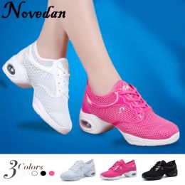 shoes New 2017 Modern Women Dance Sneakers Jazz Dance Shoes Mesh Breathable Salsa Shoes Tennis Sneakers