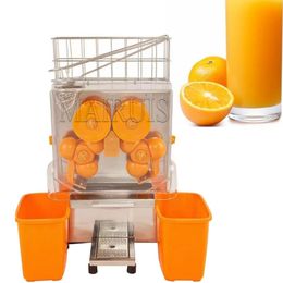 Commercial Automatic 220V 110V Tabletop Orange Juicer Squeezing Machine 120W Efficient