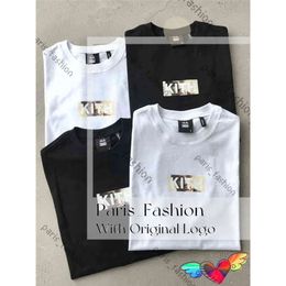 KITH Godfather Tee Men Women Graphic Printed KITH T Shirt 3XL Movie Series Tops Oversize Short Sleeve 853