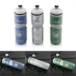 Water Bottles 750ML Travel Gym Clear BPA Free Dual Layer Thermal Keeping Bicycle Drinking Canteen Sports Bottle Sport Cup