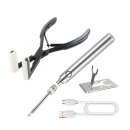 Pliers Tape in Hair Extensions Kit Stainless Steel Extensions Tape Sealing Pliers Tape Roll Flat Soldering Tip Electric Tape Remover