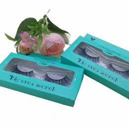 big eye's secret 10 Pairs 3D Strip Les Eyel Extensi 100% Handmade Eyel Extensi Lovely Makeup tools Flase les Z8Je#