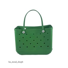 Women Bogg Bag Silicone Beach Custom Tote Fashion Eva Plastic Beach Bags Eco Jelly Candy Lady Handbags Summer 754