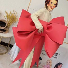 Christmas Decoration Big Bow EVA Shop Display Wedding Arch Birthday Party Festivity Occasion Car Decoration Giant Bow 240319