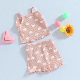 Clothing Sets Infant Baby Girl Summer Clothes Floral Sleeveless Cami Tank Tops Bloomers Shorts Set 2Pcs Toddler Outfit