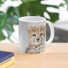 Mugs Baby Cheetah - Colorful Coffee Mug Customizable Cups Set Espresso