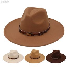 Hüte mit breiter Krempe, Eimerhüte, 9,5 cm, große Krempe, Fedora-Hut, Unisex, Metallfeder, Damen-Filzhut, Vintage-Jazz-Herrenhut, Outdoor, weißer Trilby-Hut, UK-Kleiderhut 24323