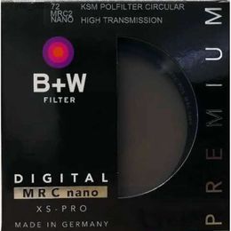 Filters B+W CPL Digital XS-PRO MRC CIR-PL Filter 49_52_55_58_62_67_72_77_82mm Polarization/Polarization suitable for Nikon cameras and Sy Canon filtersL2403