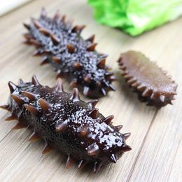 Decorative Flowers 1pc Simulation Trepang Sea Cucumber Model Fake Seafood El Restaurant Decoration Display Pography Props