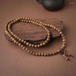 Strand 2024 108 Buddhist Prayer Beads Bracelet For Men Wooden Bead