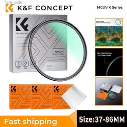 Filters K F Concept Nano-K series 49mm 77mm 82mm UV filter ultra-thin MCUV protection multi coating camera lens filterL2403