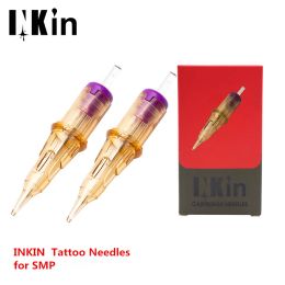 Needles EZ INKIN SMP Cartridge Tattoo Needles Micropigmentation Permanent MakeUp Eyebrows Eyeliner Lips Microblading 20 Pcs/Lot