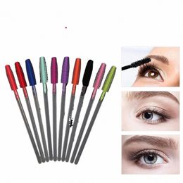 eyel Extensi Disposable Eyebrow Brush Mascara Wand Applicator Spoolers Eye Les Cosmetic Brushes Set Makeup Tools 99Cu#