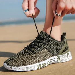 Casual Shoes Comemore Summer Breathable Mesh Athletic Shoe Outdoor Hiking Sneakers Trail Wading Tennis Big Size 46 Men's Sports