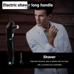 Shavers Electric Back Hair Shaver Body Razor Long Handle Epilator Hair Removers for Men