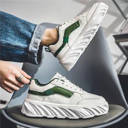 Casual Shoes 2024 For Man Winter Men's Vulcanize Versatile Male Sneakers Round Toe Lace Up Platform Mixed Colors