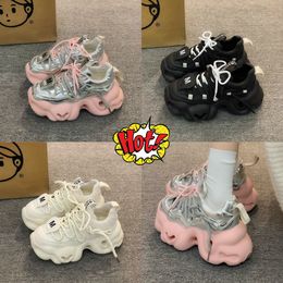 NEW Comfort Daddy shoes for women show foot small early spring small man increase thick sole leisure sports platform shoes GAI Size 35-40
