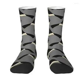 Men's Socks Robin Pattern Men Women Crew Unisex Fashion 3D Print Orla Kiely Dress