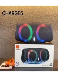New Charge 5 Bluetooth Speaker RGB Portable Mini Wireless Outdoor Waterproof Subwoofer Speakers Support TF USB Card326J3497832