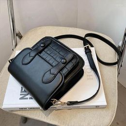 Bag Solid Color Small PU Leather Flap Crossbody Bags For Women 2024 Summer Unique Style Fashion Travel Shoulder Handbags And Purses