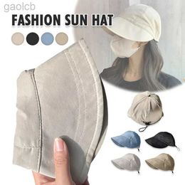 Wide Brim Hats Bucket Hats 2023 Summer Wide Brim Sun Hat Adjustable Drag Hat Suitable for Women Folding Beach Hat Girls Quick Drying Sun Hat Fisherman Hat 24323