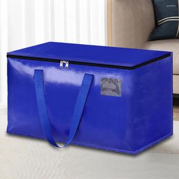 Storage Bags 90L Moving With Zippers & Handles Boxes Space Saving Totes Collapsible For Packing Storing